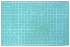 MP008310 - Cutting Mat, A3, 300mm x 450mm x 3mm, Polyvinyl Chloride, Double Sided, Self-healing, Green - MULTICOMP PRO