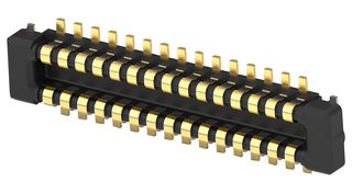 3-2363962-0 - Mezzanine Connector, Plug, 0.4 mm, 2 Rows, 30 Contacts, Surface Mount Straight, Copper Alloy - TE CONNECTIVITY