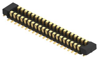 4-2363962-0 - Mezzanine Connector, Plug, 0.4 mm, 2 Rows, 40 Contacts, Surface Mount Straight, Copper Alloy - TE CONNECTIVITY