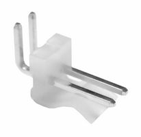 MP008484 - Pin Header, Wire-to-Board, 3.96 mm, 1 Rows, 2 Contacts, Through Hole Right Angle, MP 396 - MULTICOMP PRO