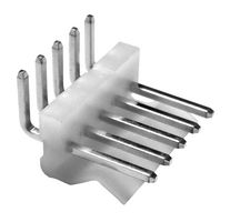 MP008487 - Pin Header, Wire-to-Board, 3.96 mm, 1 Rows, 5 Contacts, Through Hole Right Angle, MP 396 - MULTICOMP PRO