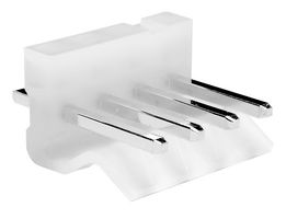 MP008495 - Pin Header, Wire-to-Board, 3.96 mm, 1 Rows, 4 Contacts, Through Hole Straight, MP 396 - MULTICOMP PRO