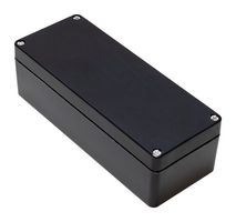 1590ZGRP131BK - Plastic Enclosure, Wall Mount, Polyester (PET), Glass Fibre Reinforced, 190 mm, 75 mm, 55 mm - HAMMOND