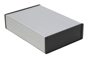 1457U2801E - Metal Enclosure, EMI/RFI Box, Extruded Aluminium, 68.07 mm, 191.01 mm, 279.91 mm, IP54 - HAMMOND