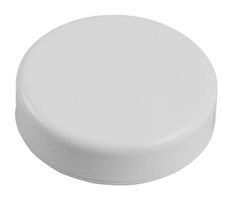 1551SNAP13GY - Plastic Enclosure, Round, Wall Mount, ABS, 20 mm, 80 mm, IP30 - HAMMOND