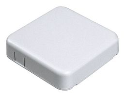 1551SNAP4WH - Plastic Enclosure, Square, Wall Mount, ABS, 80 mm, 80 mm, 20 mm, IP30 - HAMMOND