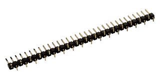 61001018321 - Pin Header, Board-to-Board, 2.54 mm, 1 Rows, 10 Contacts, Surface Mount Straight, WR-PHD - WURTH ELEKTRONIK