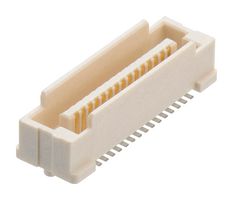 M58-3800342R - Mezzanine Connector, Plug, 0.8 mm, 2 Rows, 30 Contacts, Surface Mount, Phosphor Bronze - HARWIN