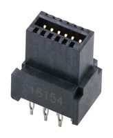 46113-0121 - PCB Receptacle, Board-to-Board, Signal, 1.27 mm, 2 Rows, 12 Contacts, Through Hole Straight - MOLEX