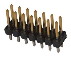 10-89-7103 - Pin Header, Board-to-Board, 2.54 mm, 2 Rows, 10 Contacts, Through Hole Straight - MOLEX