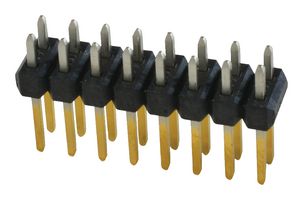 10-89-7162 - Pin Header, Signal, 2.54 mm, 2 Rows, 16 Contacts, Through Hole Straight, C-Grid 70280 Series - MOLEX