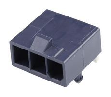 172648-0103 - Pin Header, Power, Wire-to-Board, 4.2 mm, 1 Rows, 3 Contacts, Through Hole Right Angle - MOLEX