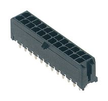 43650-0618 - Pin Header, Power, Wire-to-Board, 3 mm, 1 Rows, 6 Contacts, Through Hole Straight - MOLEX