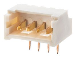 53048-1210 - Pin Header, Wire-to-Board, 1.25 mm, 1 Rows, 12 Contacts, Through Hole Right Angle - MOLEX