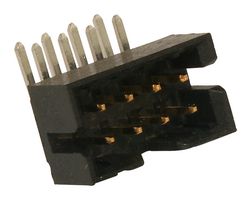 87833-0821 - Pin Header, Signal, 2 mm, 2 Rows, 8 Contacts, Through Hole Right Angle - MOLEX