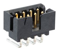87833-0831 - Pin Header, R/A, Signal, Wire-to-Board, 2 mm, 2 Rows, 8 Contacts, Through Hole Straight - MOLEX