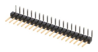 90121-0780 - Pin Header, Right Angle, Signal, 2.54 mm, 1 Rows, 20 Contacts, Through Hole Right Angle - MOLEX