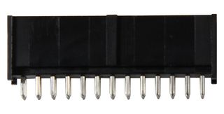 90130-1126 - Pin Header, Signal, 2.54 mm, 2 Rows, 26 Contacts, Through Hole Straight, C-Grid III 90130 Series - MOLEX