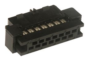 87568-1494 - IDC Connector, IDC Receptacle, Female, 2 mm, 2 Row, 14 Contacts, Cable Mount - MOLEX