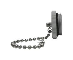 MPR-14-0093-GT-M - METAL KNURLED INSPECTIONCOVER WITH CHAIN - MULTICOMP PRO