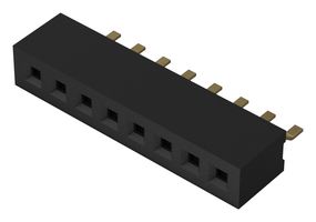 BC075-06-A-L-A - PCB Receptacle, Board-to-Board, 1 mm, 1 Rows, 6 Contacts, Surface Mount Right Angle, BC075 Series - GCT (GLOBAL CONNECTOR TECHNOLOGY)