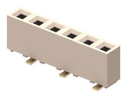 BG306-02-A-2-0400-L-G - PCB Receptacle, Board-to-Board, 2.54 mm, 1 Rows, 2 Contacts, Surface Mount Straight, BG306 Series - GCT (GLOBAL CONNECTOR TECHNOLOGY)