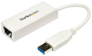 USB31000SW - Ethernet Network Adapter, RJ45, USB 3.0 to Gigabit, White - STARTECH
