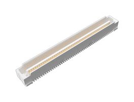 61083-103400LF - Mezzanine Connector, Header, 0.8 mm, 2 Rows, 100 Contacts, Surface Mount, Brass - AMPHENOL COMMUNICATIONS SOLUTIONS