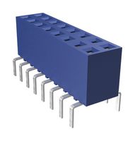 87606-804LF - PCB Receptacle, Board-to-Board, 2.54 mm, 2 Rows, 8 Contacts, Through Hole Straight - AMPHENOL COMMUNICATIONS SOLUTIONS