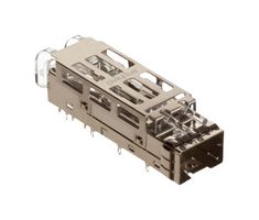 U77A16182001 - Cage, SFP+, 1 x 1 (Single), Without Heat Sink, Without Light Pipe, Through Hole, Press-Fit - AMPHENOL COMMUNICATIONS SOLUTIONS