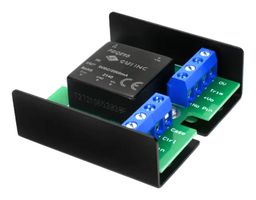 PDQE10-Q24-D5-U - Isolated Chassis Mount DC/DC Converter, ITE, 4:1, 10 W, 2 Output, 5 V, 1 A - CUI