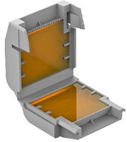 207-1331 - Plastic Enclosure, Gelbox, Junction Box, Polypropylene (PP), 17.8 mm, 33.6 mm, 32 mm, IPX8 - WAGO