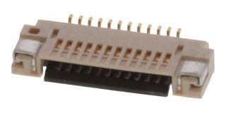 51296-1294 - FFC / FPC Board Connector, 0.5 mm, 12 Contacts, Receptacle, Easy-On 51296 Series - MOLEX