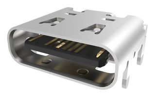 12402012E212A - USB Connector, USB Type C, USB 2.0, Receptacle, 24 Ways, Surface Mount, Through Hole Mount - AMPHENOL COMMUNICATIONS SOLUTIONS