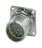 1629082 - Sensor Connector, M23 PRO Series, M23, Male, 12 Positions, Crimp Pin - Contacts Not Supplied - PHOENIX CONTACT