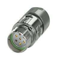 1629132 - Sensor Connector, M23 PRO Series, M23, Female, 7 Positions, Crimp Socket - Contacts Not Supplied - PHOENIX CONTACT