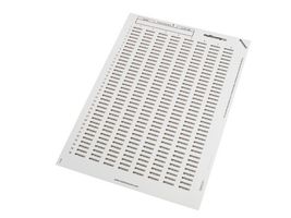 MP005843 - Label, Tag, 7 mm, 22 mm, Polyester, White - MULTICOMP PRO