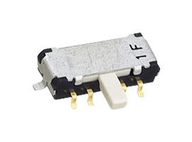 CMS-2314TA - Slide Switch, DP3T, Surface Mount, CMS Series, 100 mA - NIDEC COPAL ELECTRONICS
