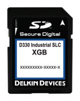 SE08TRZFX-1B000-3 - Flash Memory Card, SLC, SDHC Card, UHS-1, Class 10, 8 GB, D330 Series - DELKIN DEVICES