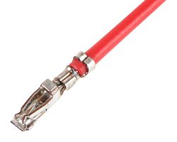 217501-2104 - Cable Assembly, 26AWG, Micro-Lock Plus 2.0 Crimp Terminal Socket to Free End, 11.8 ", 300 mm - MOLEX