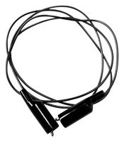 BU-3030-A-48-0 - Alligator Clip Test Lead, 48 ", 1.2 m, Black, 10 A, 300 V, Mueller Electric - BU-3030 Series - MUELLER ELECTRIC