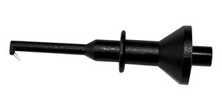 BU-00207-0 - Test Accessory, Black, 15 A, Threaded Plunger Clip, Testing Small Electronic Components - MUELLER ELECTRIC
