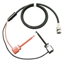 BU-1150-C-36-0 - BNC Breakout, BNC Plug, Hook Clips x 2, 36 ", 914.4 mm, Black, Red - MUELLER ELECTRIC
