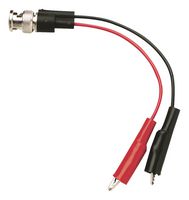 BU-5131-A-4-0 - BNC Breakout, BNC Plug, Alligator Clips x 2, 4 ", 101.6 mm, Black, Red, 10 A - MUELLER ELECTRIC