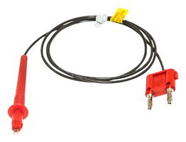 BU-7042-F-48-2 - Test Tip Probe, Test Dual Tip Probe, 4mm Stackable Dual Banana Plug, 48 ", 1.2 m, Red - MUELLER ELECTRIC