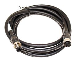 BU-1402551 - Sensor Cable, A Coding, M12 Plug, M12 Receptacle, 12 Positions, 3 m, 9.84 ft - MUELLER ELECTRIC