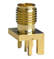 BU-1420701801 - RF / Coaxial Connector, SMA Coaxial, Straight Jack, Solder, 50 ohm, Beryllium Copper - MUELLER ELECTRIC