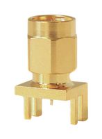BU-1420801811 - RF / Coaxial Connector, SMA Coaxial, Straight Plug, Solder, 50 ohm, Beryllium Copper - MUELLER ELECTRIC