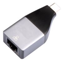 12.02.1110 - Connector Adapter, 24 Ways USB 3.0 Type C Plug to 8 Ways RJ45 Plug - ROLINE