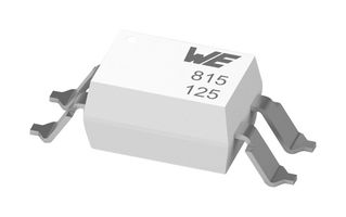 141815144000 - Optocoupler, 1 Channel, Surface Mount DIP, 4 Pins, 60 mA, 5 kV, 600 % - WURTH ELEKTRONIK